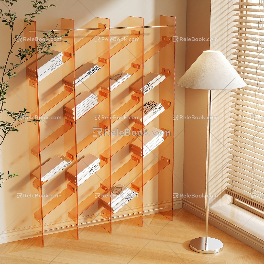 Acrylic Storage Rack model