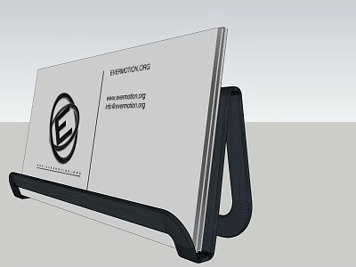 The Modern Envelope 3d model