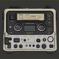 Vintage Philips Radio With FM AM Function Knobs And Display Panel