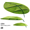 LÖVA Green Bed Canopy Design For Bedroom Decoration And Style