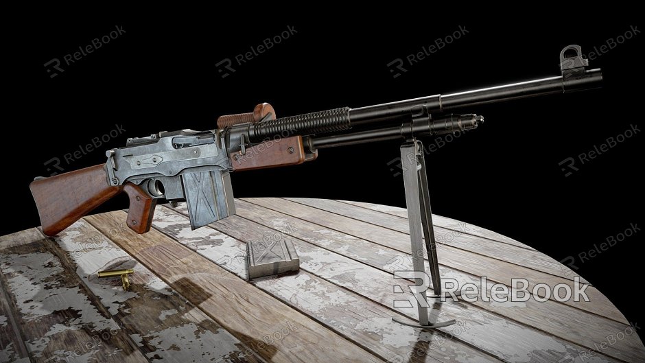 machine gun sniper rifle weapon rifle pistol gun model