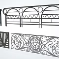 Different Styles Of Railings With Decorative Geometric Patterns And Ornate Designs