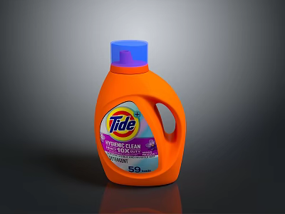 Tide Liquid Laundry Detergent With Deep Clean Formula For 59 Loads Capacity 3d model