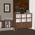 Middle Style Sideboard 3d model