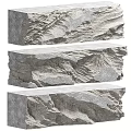 Bar Counter Textured Natural Stone Interior Design With Decorative Surface And Modern Style