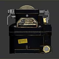 Heavy Duty Industrial Equipment With Durable Metal Body And Mechanical Levers And Control Panel