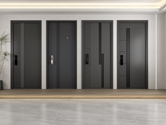 Security door 3d model