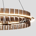 Modern chandelier 3d model