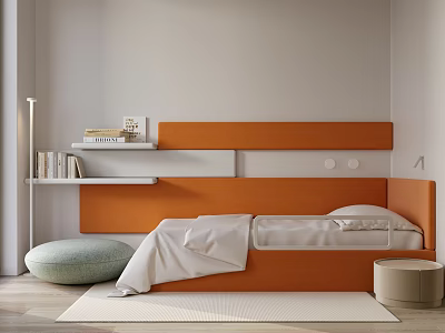 Modern Children's Bed 3d model