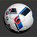 Adidas Official FIFA World Cup Match Football with Colorful Pattern and Brand Logo