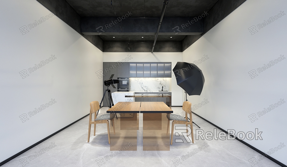 Modern Studio Catering Studio model