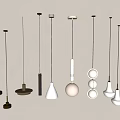 Modern Pendant Lights with Various Styles and Colors for Interior Design