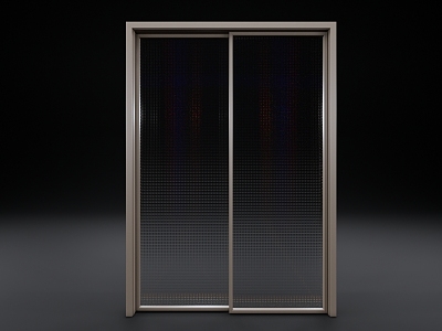 glass sliding door model