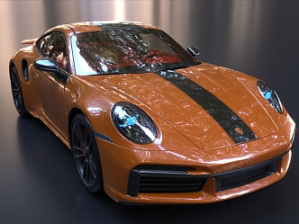 Porsche 911 sports car Supercar 3d model