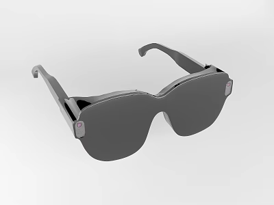 Luxury Jewelry Sunglasses With Gemstone Inlays And Modern Fashion Design Elements 3d model