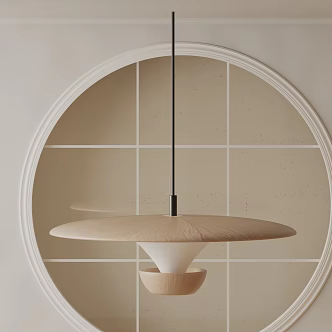 Modern chandelier 3d model
