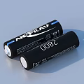 Household Alkaline Batteries Pack With Multiple Scattered Power Cells And Packaging
