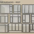 TPHUAXIANG Casement Windows Various Modern Designs With Aluminum Frames For Home Use