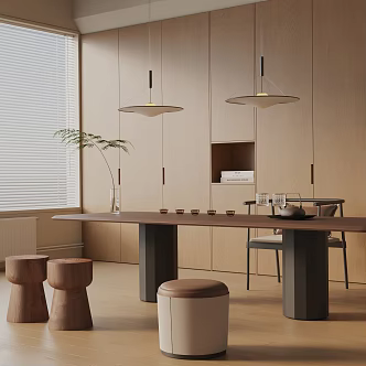 Modern Tea Room 3d model