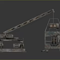 Heavy Duty Industrial Equipment with Metal Frame Mobile Wheels and Lifting Platform