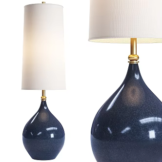 Modern Table Lamp Ceramic Table Lamp Table Lamp Combination 3d model