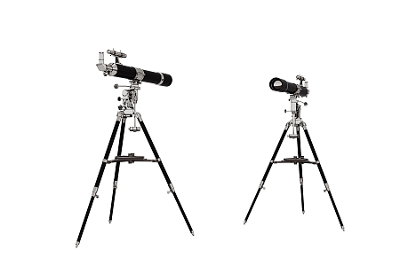 astronomical telescope vertical telescope stargazing telescope 3d model