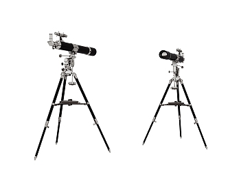 astronomical telescope vertical telescope stargazing telescope 3d model