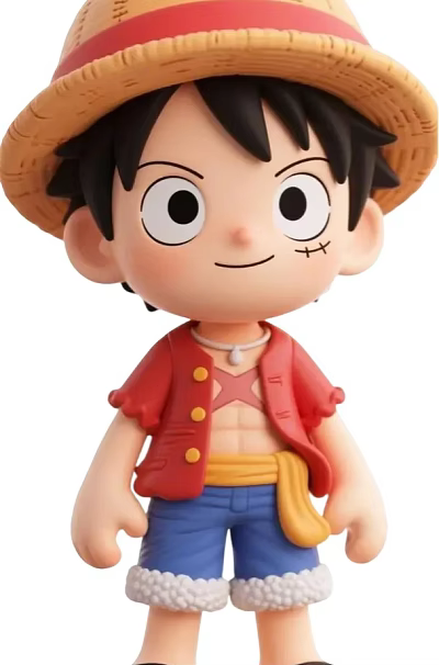 Luffy One Piece 3d model Luffy One Piece 3d model