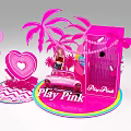 Meichen Design Barbie Hawaii Beach Mall Meichen DP Point Design 3d model