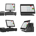 Commercial Cash Register Equipment With Touchscreen Display For Retail Business Multiple Models
