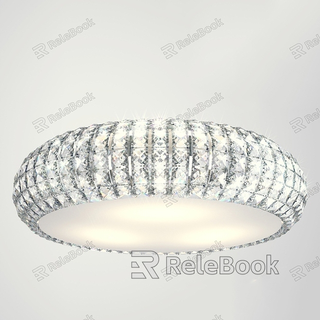 Ceiling lamp crystal ceiling lamp model