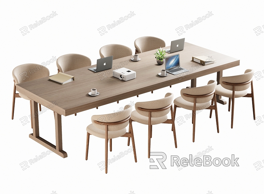 Modern Meeting Table and Chair Office Desk and Chair model