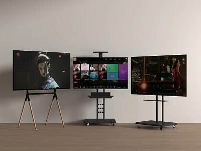TV Mobile TV Stand Floor TV 3d model