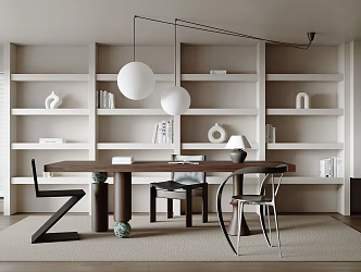 Quiet Ancient Study 3d model
