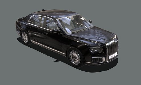 President Orus Limousine 3d model