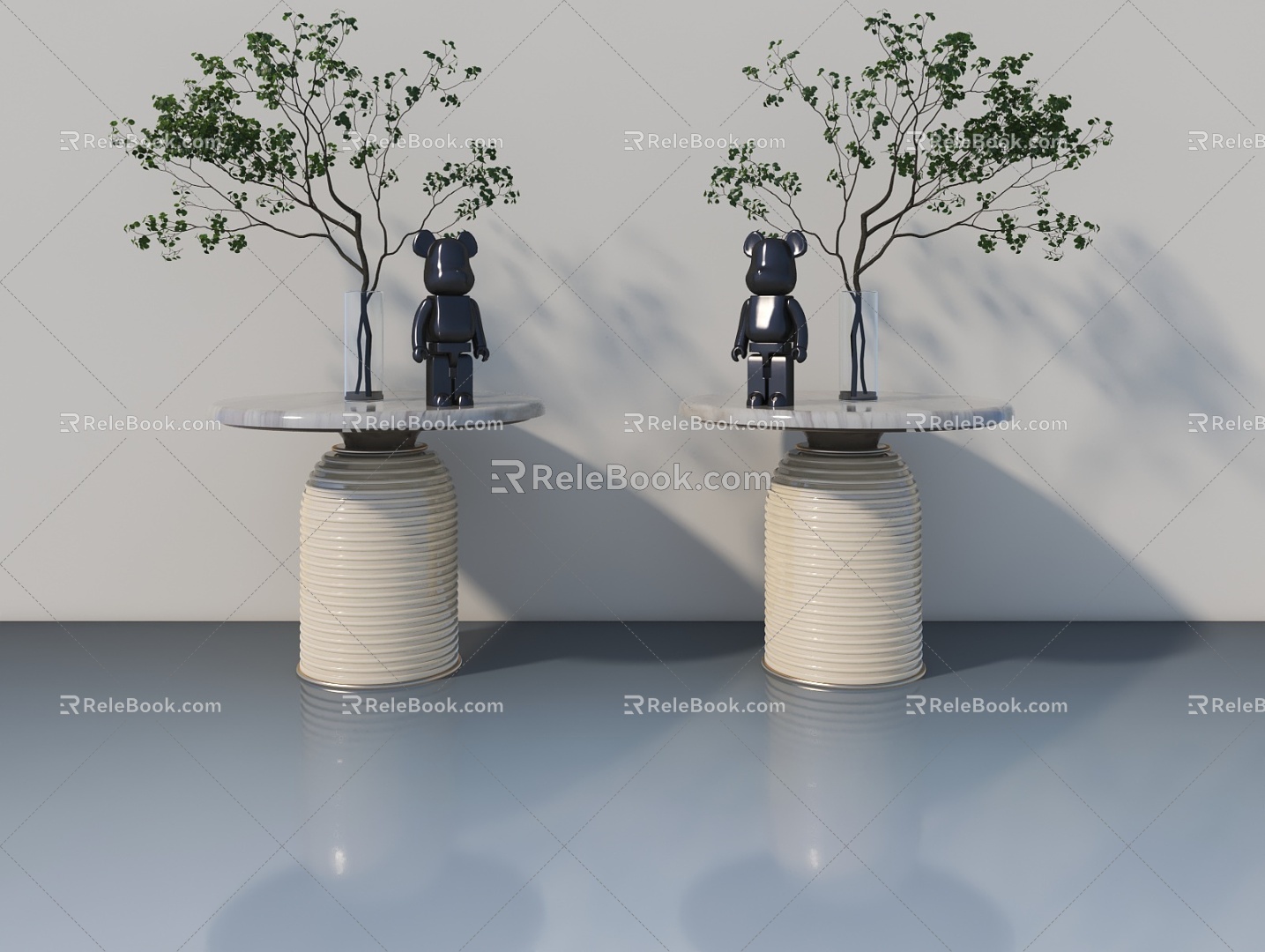 lamp sofa chair furniture cabinet 3d model