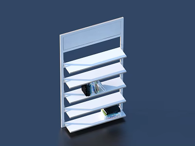 Small shelf daily necessities craft ornaments artwork 3d model