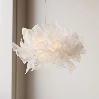 Modern chandelier 3d model
