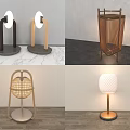 Unique Shaped Table Lamps with Modern Design for Interior Decor and Home Styling
