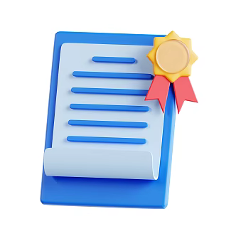 Modern Notebook Medal Cartoon Notebook 3d model
