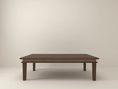 Modern New Chinese Style Chanji Tea Table Solid Wood Tea Table Square Tea Table Splicing Tea Table Table Table Table Living Room Hall Lobby Hotel Leisure Area Negotiation Area 3d model