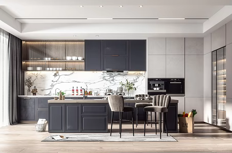 Modern Restaurant 3d model