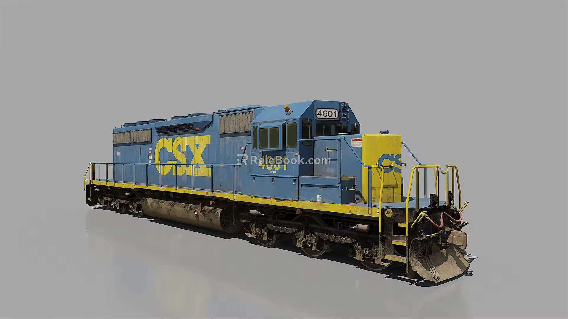 Modern Train 3d model