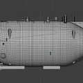 Fendouzhe Deep Sea Submersible With Green Orange Silver Exterior And ESSC Logo