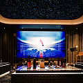 Elegant KTV Lounge With Starry Sky Ceiling Large Screens And Comfortable Seats 3d model