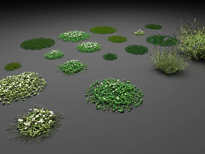 modern grass 3d model modern grass 3d model