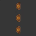 Modern Wall Lamps With Gold And Silver Frames And White Vertical Ribbed Shades On Wall