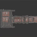 Industrial Equipment With Multi level Metal Framework Platforms And Control Panels
