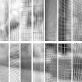 Room Divider Design Ideas With Various Slatted Grid And Textured Patterns