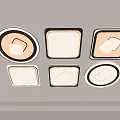 Modern Ceiling Lights with Round and Square Shapes for Stylish Home Interiors